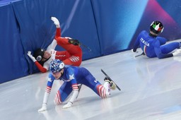 sellier zwróciła się do rywalki, która płozą rozcięła jej twarz. "to, co się stało, nie było niczyją winą"