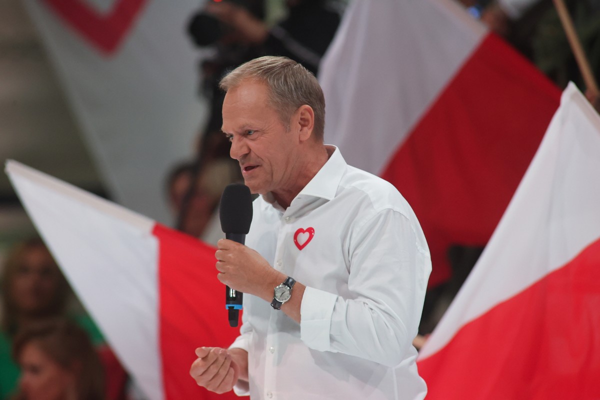 Przewodniczący Platformy Obywatelskiej Donald Tusk