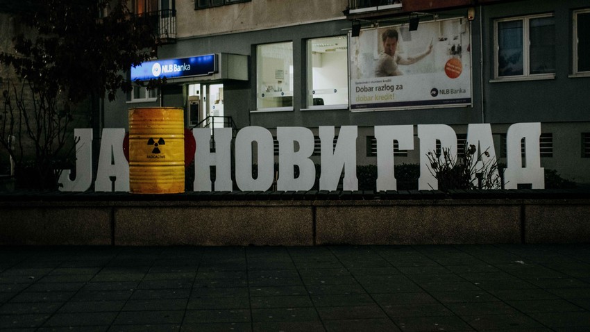 Aktivisti su organizovali više protesta i performansa u znak protivljenja skladišta otpada na Trgovskoj Gori | Foto: Green Team