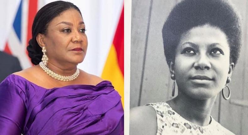 First Lady Rebecca Akufo-Addo shares throwback photo of her 20-year-old self
