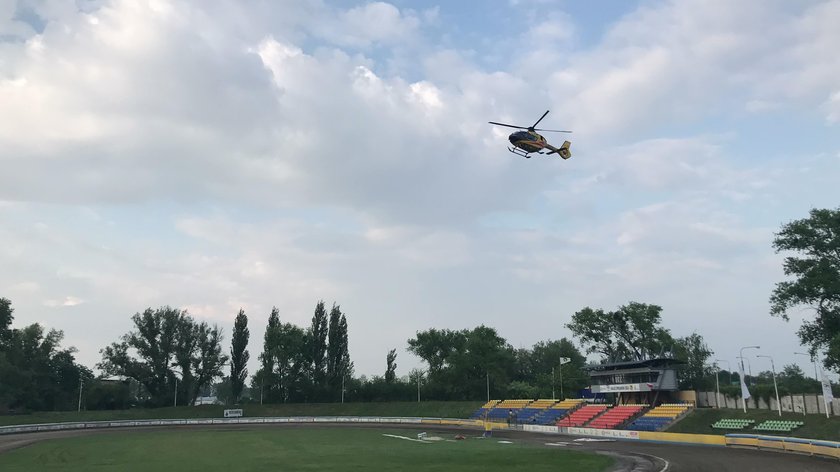 Wypadek na treningu żużlowym w Opolu