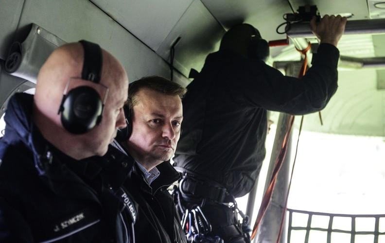 Ćwiczenia funkcjonariuszy Biura Operacji Antyterrorystycznych KGP, sprawdzające stan przygotowań antyterrorystów do szczytu NATO i Światowych Dni Młodzieży