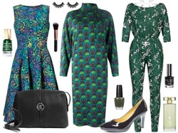 Zawsze wyrafinowana butelkowa zieleń. STYLIZACJE, które warto polubić