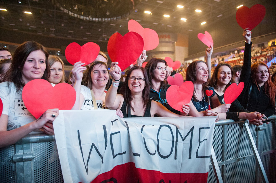 Bryan Adams na koncercie w Gdańsku