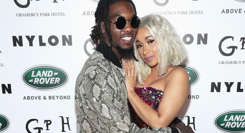 Cardi B and Offset began dating in 2017.Rob Kim/Getty Images