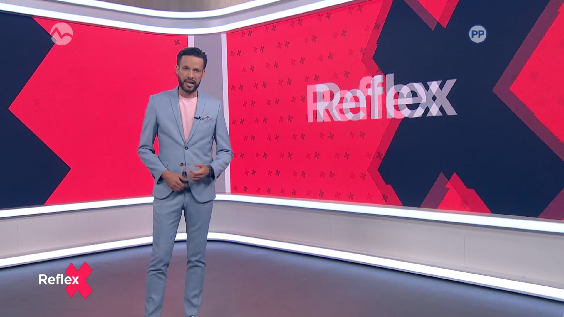 Moderátor Roman Juraško v Reflexe.