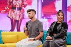 Olek Sikora miał wypadek. Pojawił się w studiu z pokiereszowaną twarzą