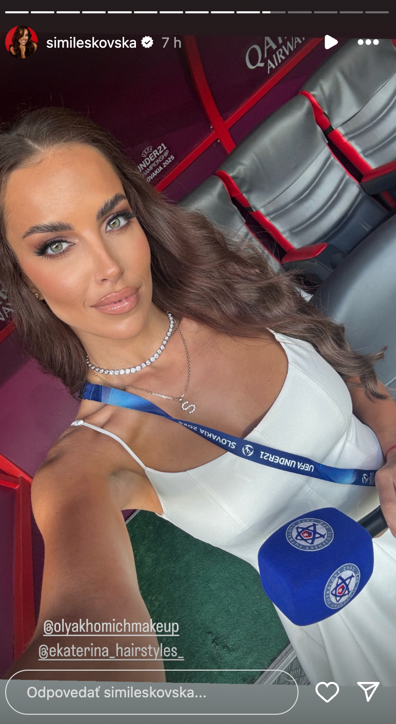 Moderátorka Simona Leskovská.