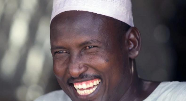 Nigeria man laughing