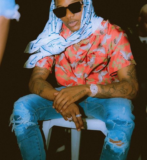 Wizkid is the third most followed Nigerian celebrity on Instagram with about 7.9 million followers [Instagram/WizkidAyo]