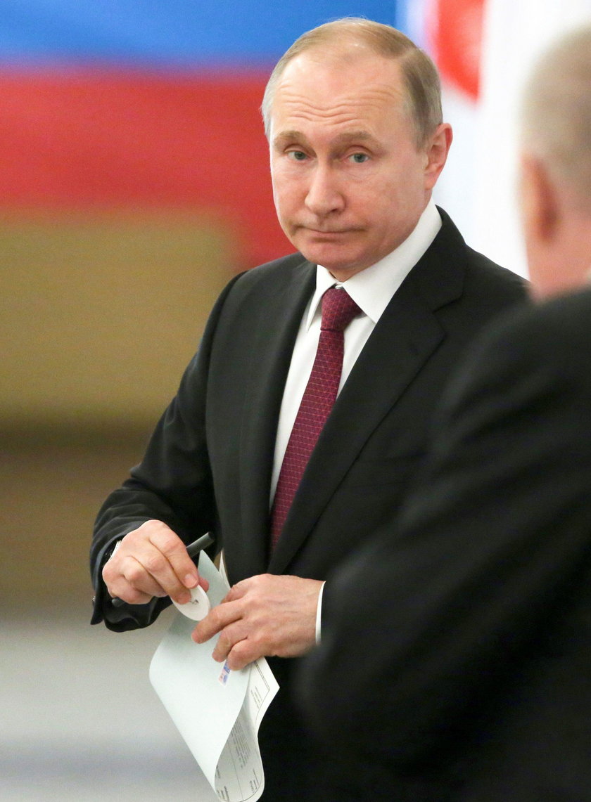 Prezydent Rosji Władimir Putin wygrał niedzielne wybory głowy państwa