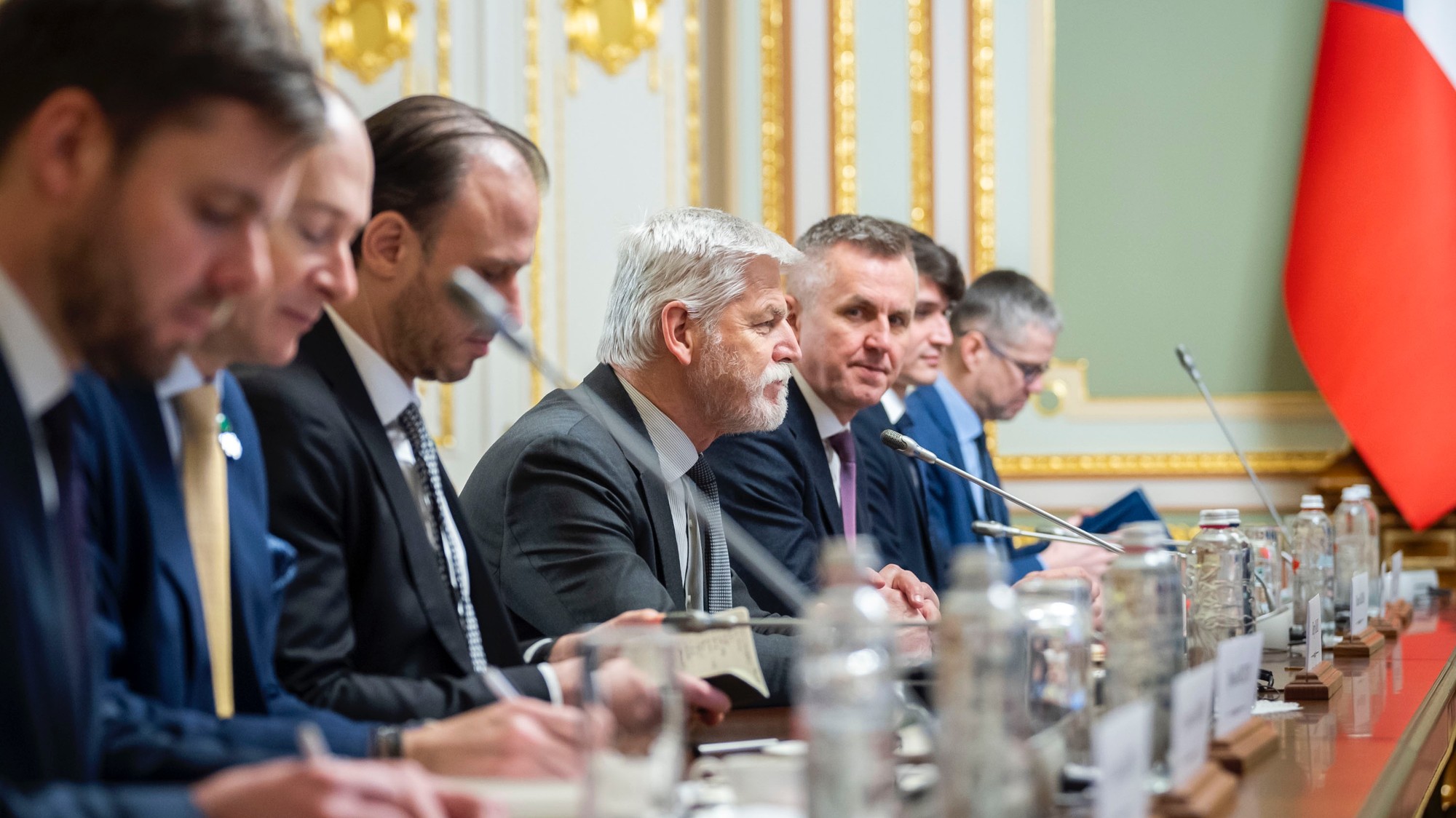 Český prezident Petr Pavel. 