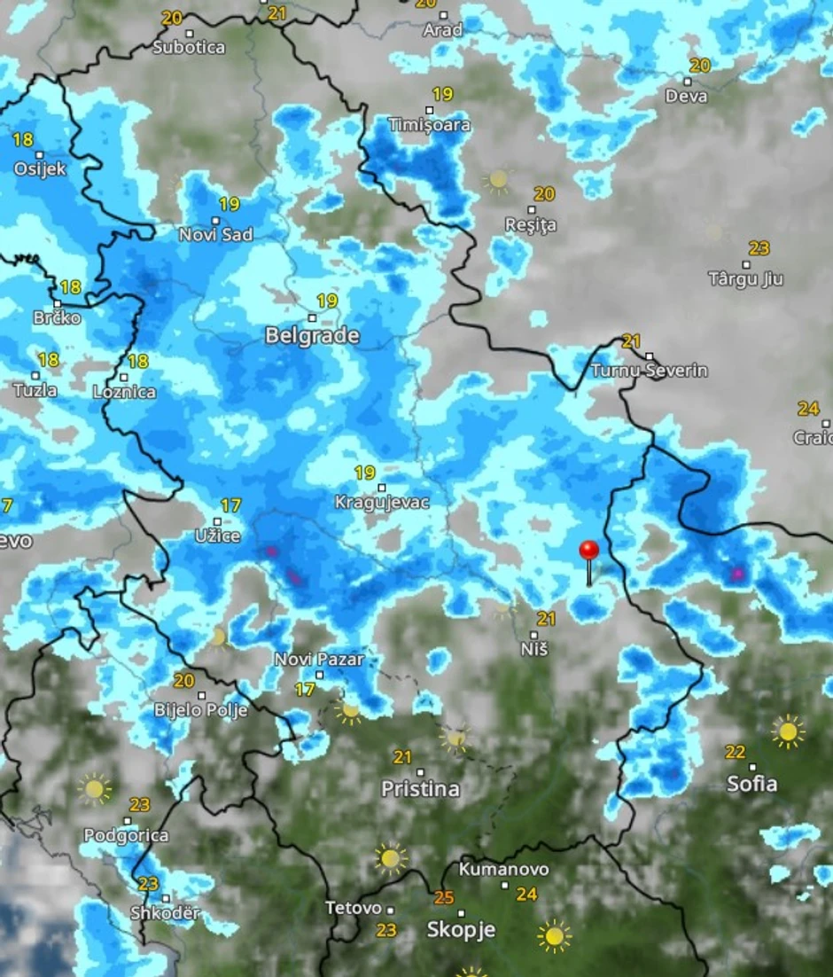 Nevreme u 9h sutra ujutru