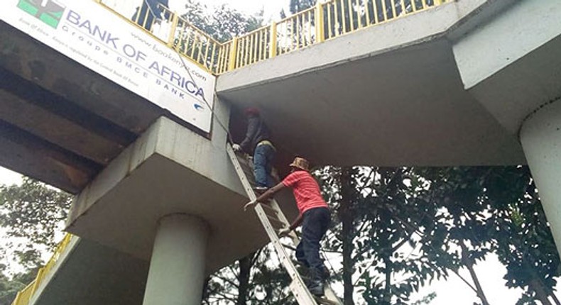 File image of the St Mark's bridge along Waiyaki Way