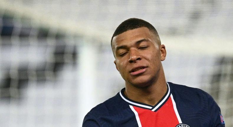Kylian Mbappe is an injury concern for Paris Saint-Germain ahead of their Champions League semi-final second leg against Manchester City Creator: Anne-Christine POUJOULAT