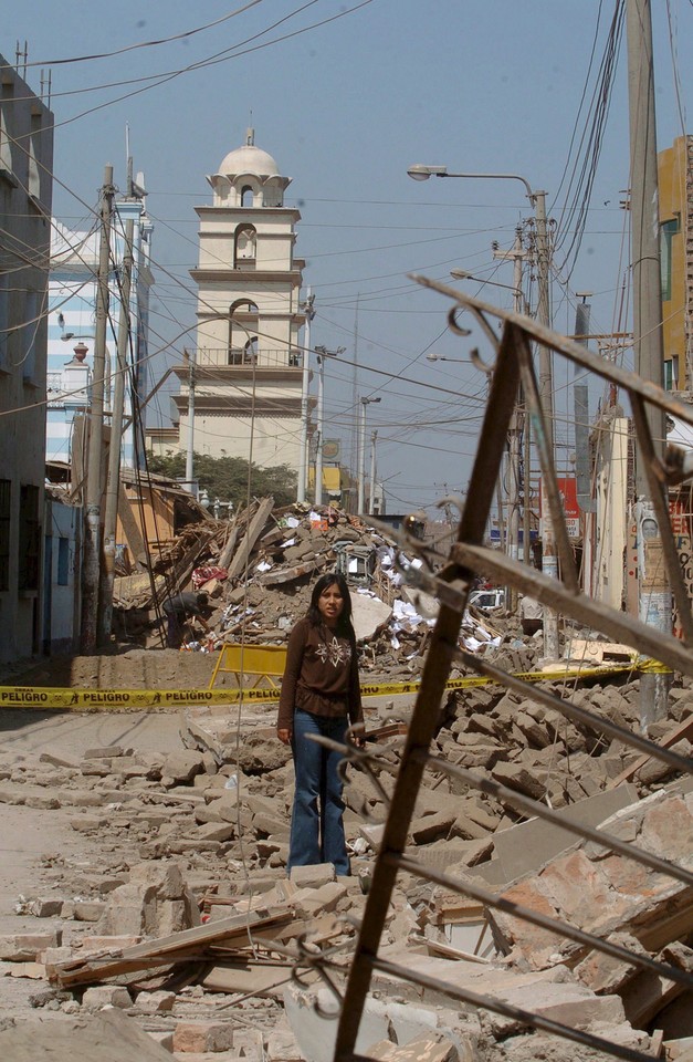 PERU TRZĘSIENIE ZIEMI