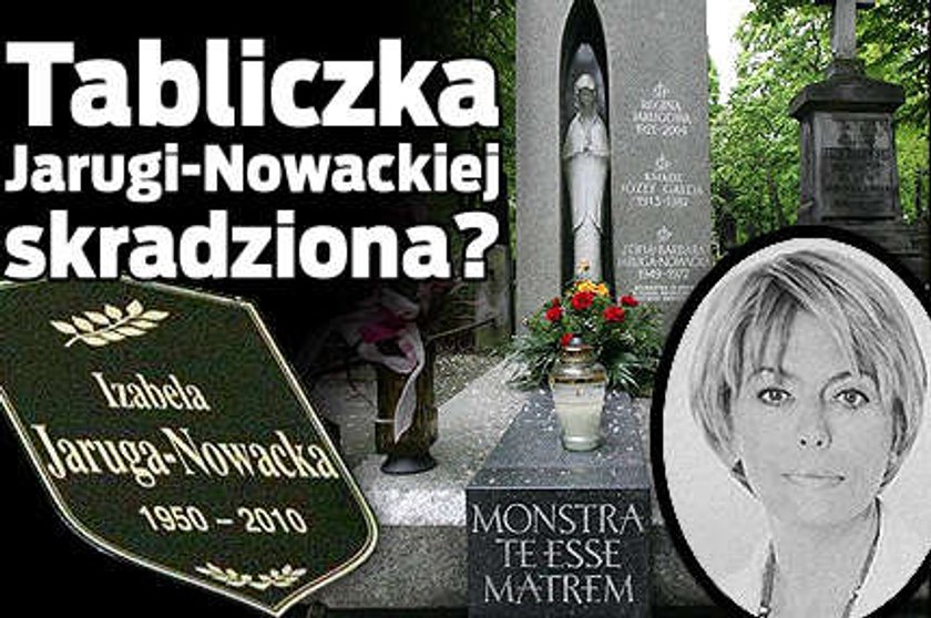 Tabliczka Jarugi-Nowackiej skradziona?