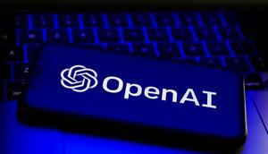 OpenAI logo displayed on a phone screen and a laptop keyboard are seen in this illustration photo taken in Poland on April 24, 2022.Photo illustration by Jakub Porzycki/NurPhoto via Getty Images
