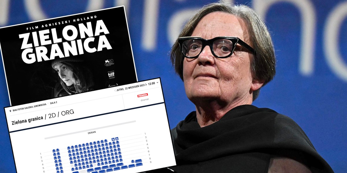 Agnieszka Holland, reżyserka filmu "Zielona granica".