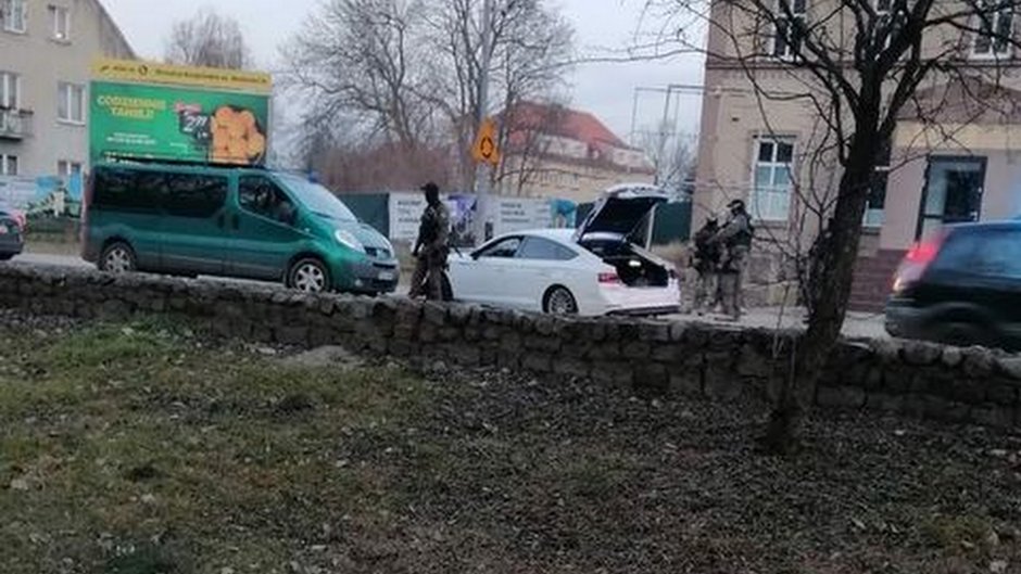 Kradzione audi zatrzymane w Strzelcach Krajeńskich fot. Vinci Urbex