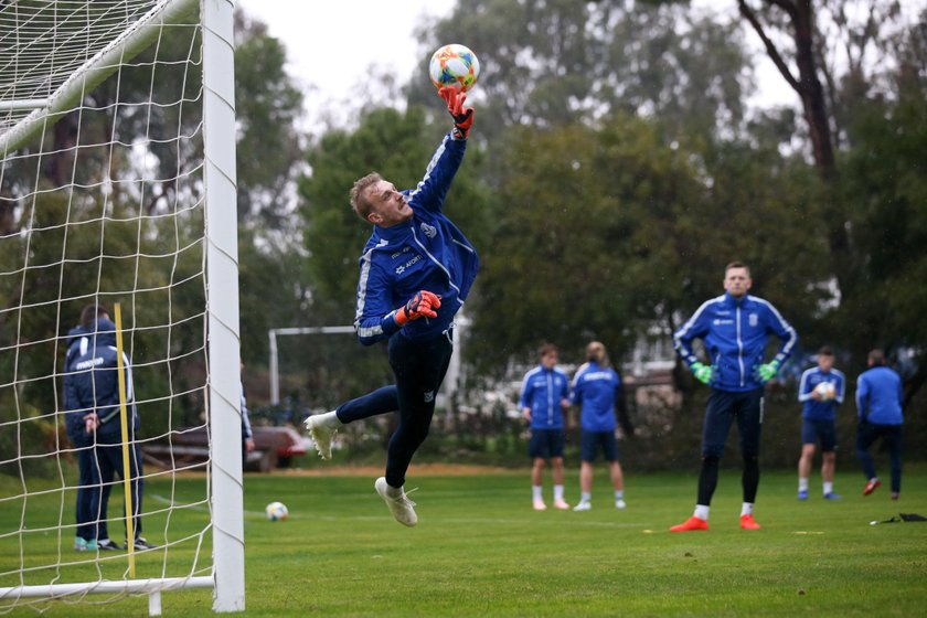 Pilka nozna. Ekstraklasa. Lech Poznan. Zgrupowanie w Turcji. Trening. 21.01.2019