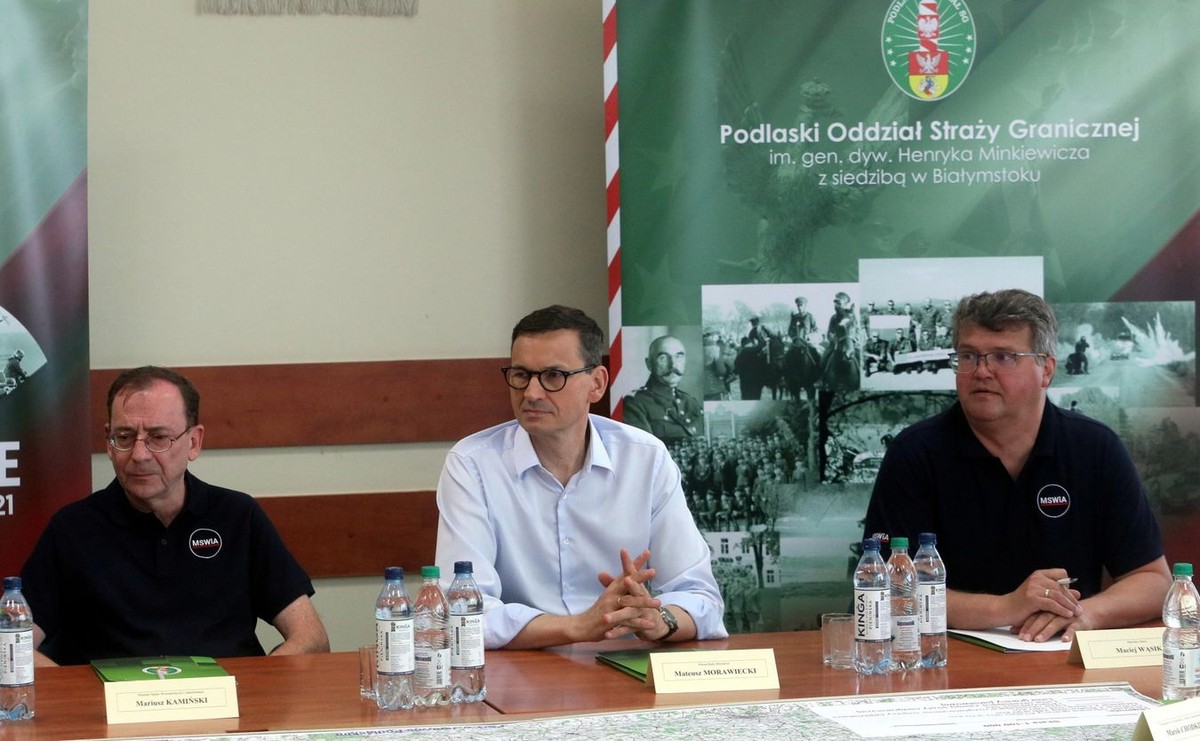 Mariusz Kamiński, Mateusz Morawiecki, Maciej Wąsik