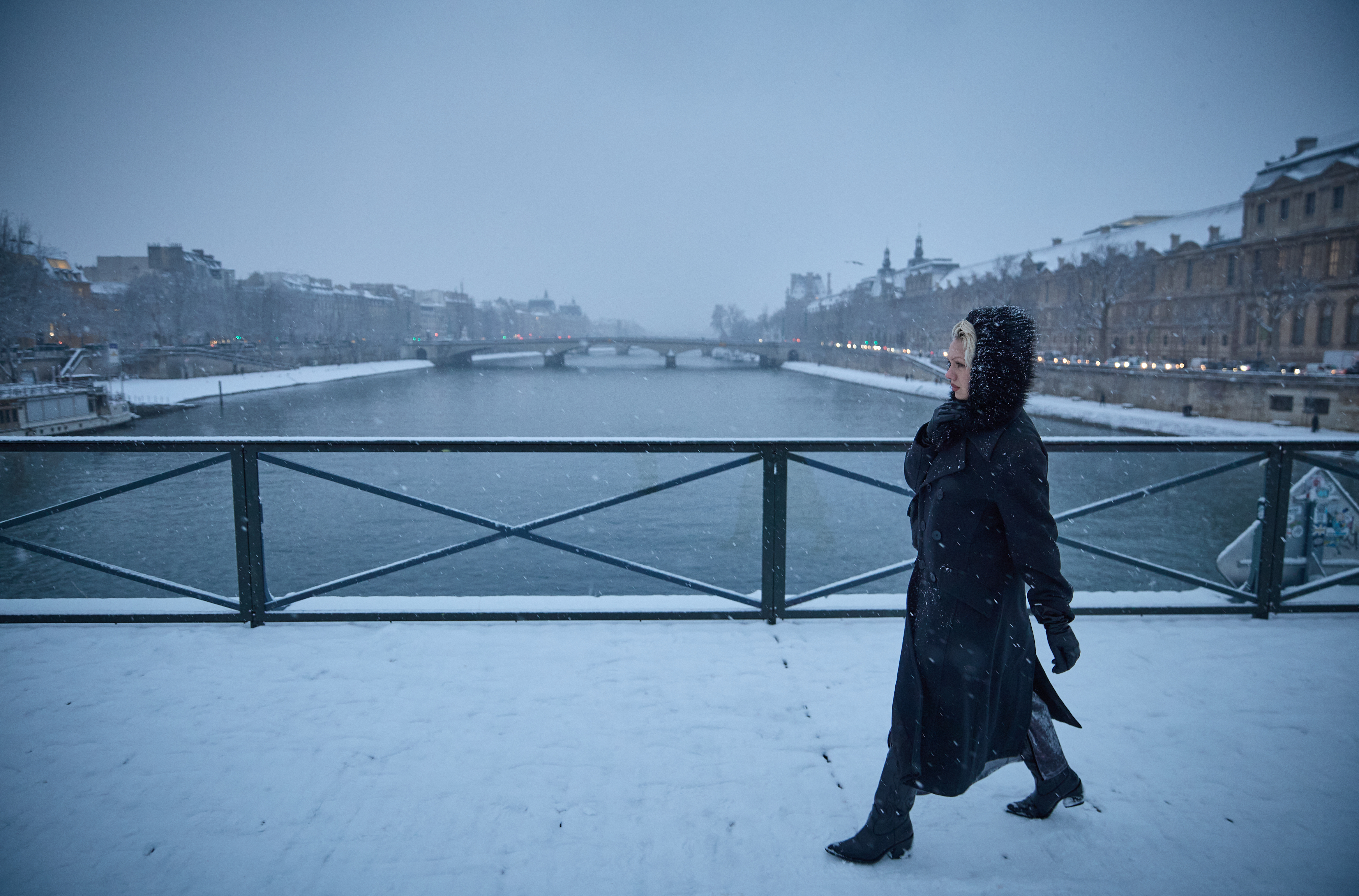 Une neige d'ampleur rare: 38 départements touchés, transports fortement perturbés