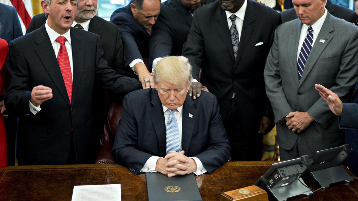 President Trump Declares Sunday A National Day Of Prayer For Hurricane Harvey Victims