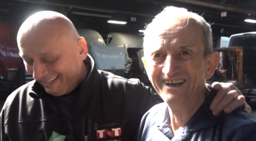 Nebojša sa ocem Nedeljkom