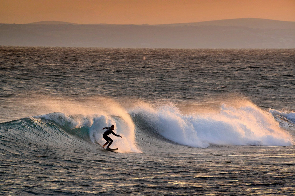 Kategoria Rekreacja - Cornish Sea w Praa Sands, Bernie Pettersen