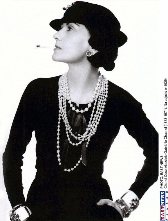 Sławna Coco Chanel - 1934 r.