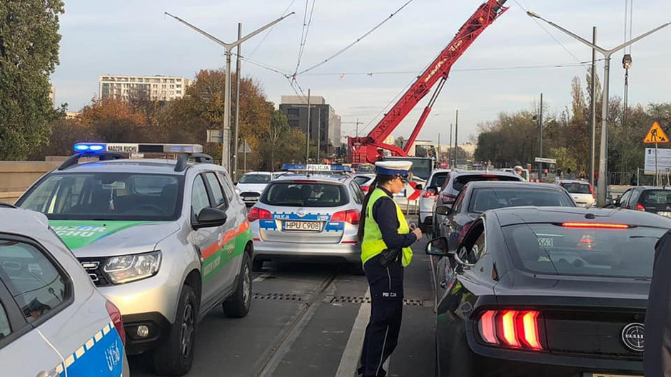 policja przeprowadziła kontrole na buspasie fot. KMP Poznań