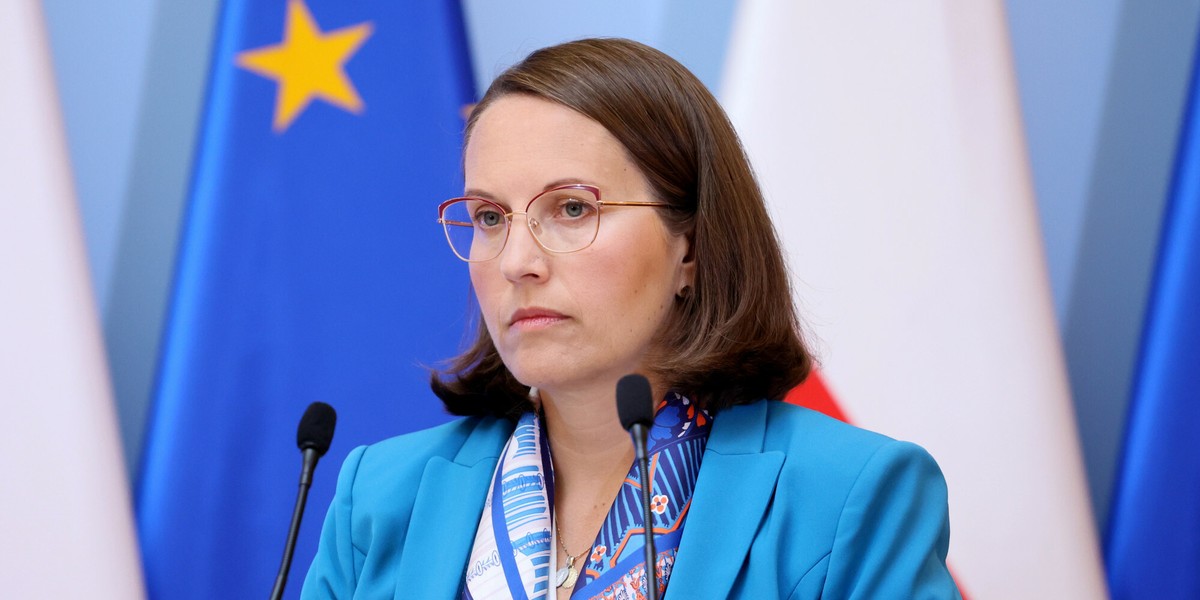 Minister finansów Magdalena Rzeczkowska