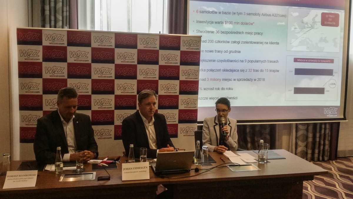 Za sprawą linii Wizz Air pasażerowie z Gdańska będą mogli bezpośrednio dolecieć do Wilna i Lizbony. Na dzisiejszej konferencji prezes lotniska im. Lecha Wałęsy w rozmowie z nami zapowiedział, że kolejne połączenia mogą wystartować już w przyszłym roku.