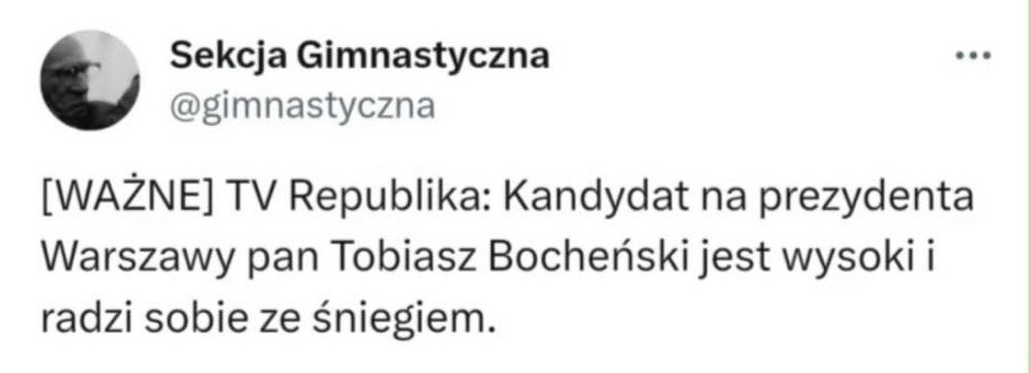 Tobiasz Bocheński To Kandydat Pis Na Prezydenta Warszawy Są Pierwsze Memy Plejadapl 1927