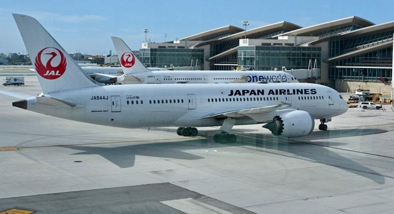 A Japan Airlines Boeing 787 plane.AFP/Getty Images