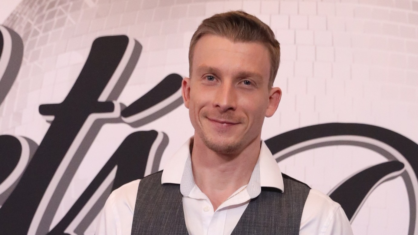 Slovenský herec Juraj Bača. 