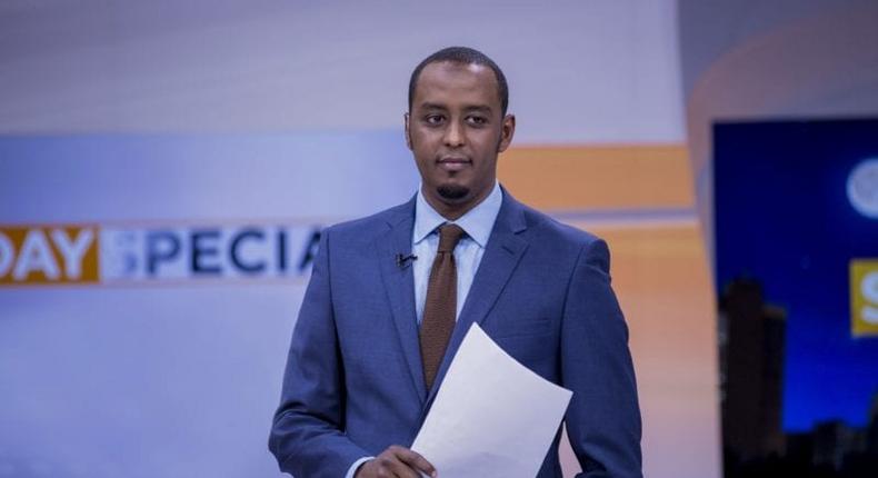 Hussein Mohammed caught on camera pushing mama mboga during presidential debate
