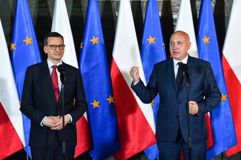 Mateusz Morawiecki i Joachim Brudziński