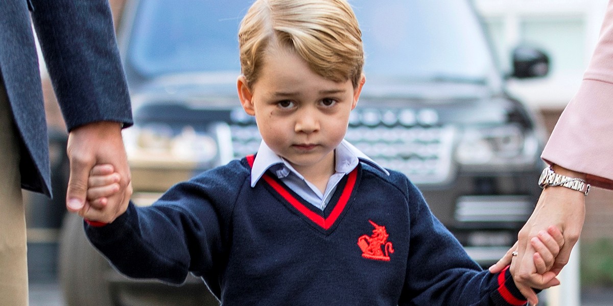 Prince George apparently doesn't want to go to school