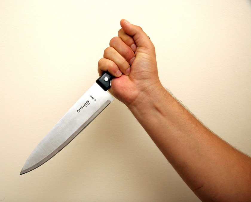 Nóż w ręku