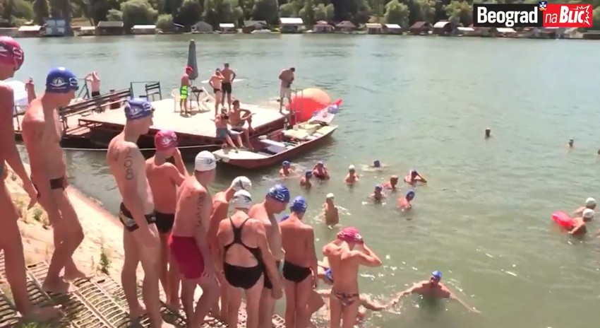 Ada Međica, priprema za takmičenje