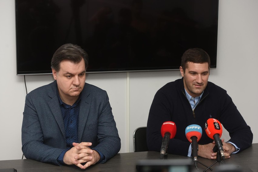 Nemanja Sarač i Srboljub Aleksić