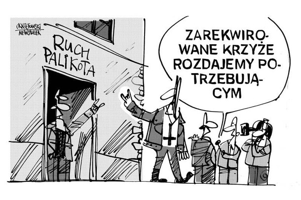 Krzyze dla potrzebujących krzyż ruch palikota krzętowski