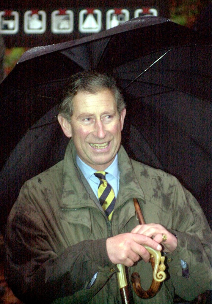 Princ Charles počas návštevy Slovenska v roku 2000. 