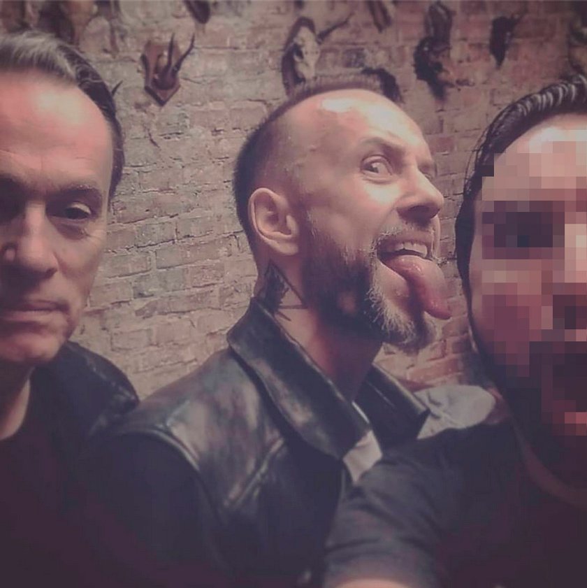 Nergal imprezuje z Johnem Porterem