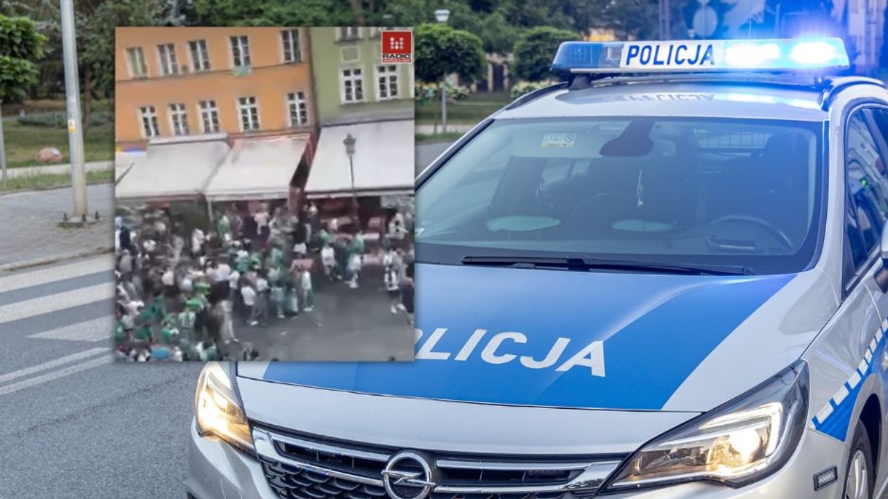 Bitwa kibiców na wrocławskim rynku. Do sieci trafiło nagranie