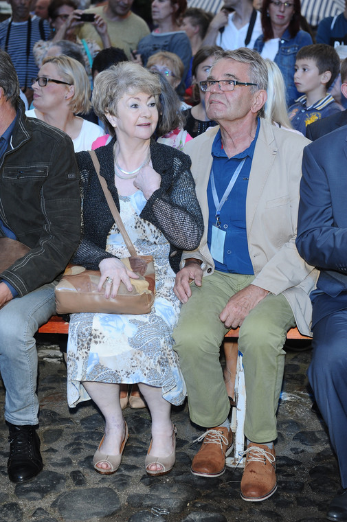Jerzy Janeczek i Ilona Kuśmierska w 2016 r. 