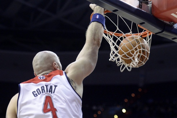 Liga NBA: Marcin Gortat poprowadził Wizards do 30 wygranej w sezonie