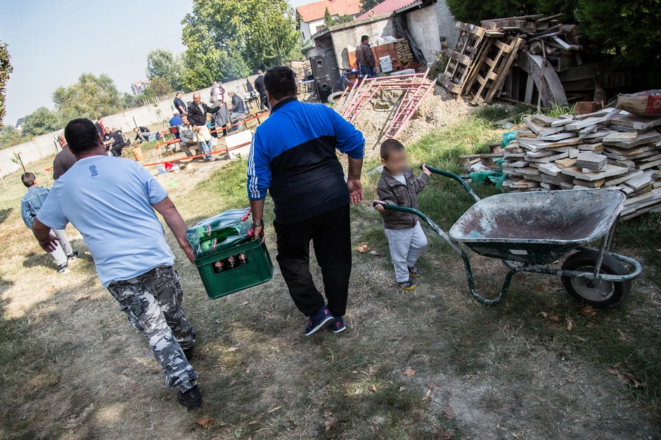 Sa jedne od "Pasuljijada" u Borči, foto: Uroš Arsić